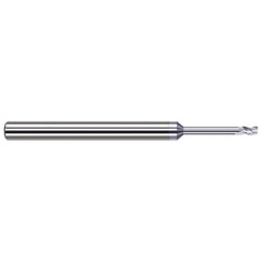 Harvey Tool - Corner Radius & Corner Chamfer End Mills; Mill Diameter (Inch): 1/4 ; Mill Diameter (Decimal Inch): 0.2500 ; End Type: Corner Radius ; Corner Radius (Decimal Inch): 0.0100 ; Number of Flutes: 3 ; Material: Solid Carbide - Exact Tool & Supply