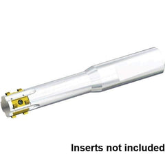Kennametal - Cylindrical Connection, 18.87mm Cutting Width, 51.95mm Max Depth of Cut, Indexable Slotting Cutter - KGEM Toolholder, KGIP0125N0189GD Insert - Exact Tool & Supply