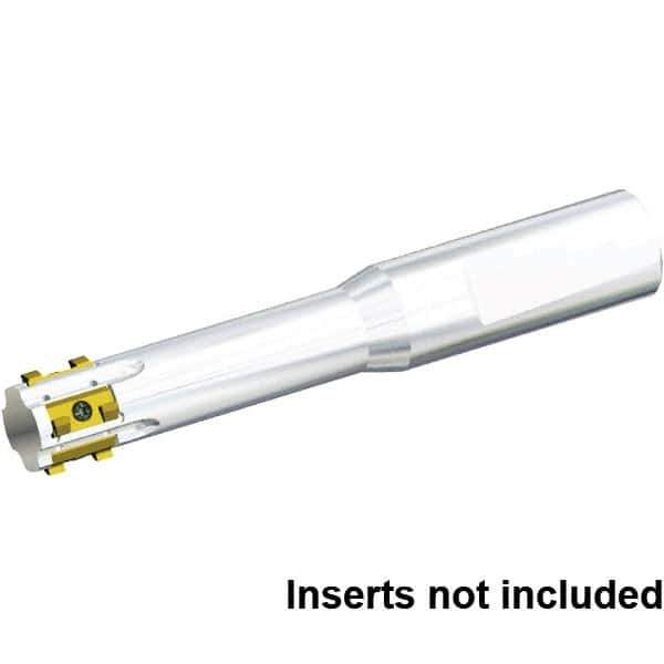 Kennametal - Straight Shank Connection, 18.87mm Cutting Width, 24.56mm Max Depth of Cut, Indexable Slotting Cutter - KGEM Toolholder, KGIP0125N0189GD Insert - Exact Tool & Supply