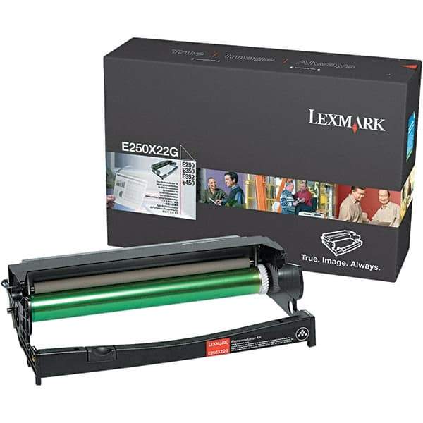 Lexmark - Black Photoconductor Kit - Use with Lexmark E250, E350, E352, E450 - Exact Tool & Supply