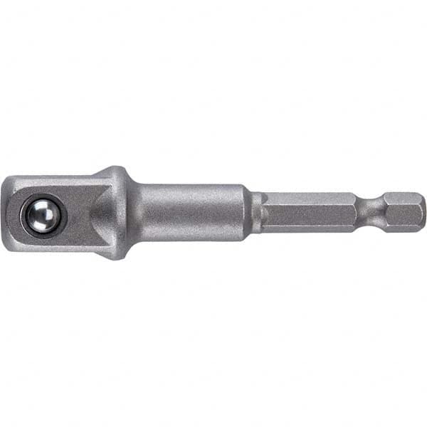 Irwin - Power & Impact Screwdriver Bits & Holders Bit Type: Socket Adapter Hex Size (Inch): 1/4 - Exact Tool & Supply