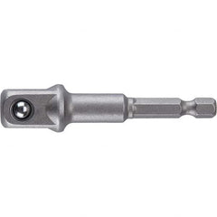 Irwin - Power & Impact Screwdriver Bits & Holders Bit Type: Socket Adapter Hex Size (Inch): 1/4 - Exact Tool & Supply
