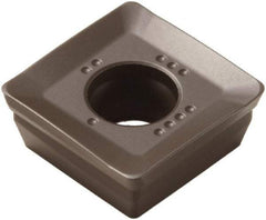 Seco - SONX120508 M12 Grade MP1500 Carbide Milling Insert - TiCN/Al2O3 Finish, 0.203" Thick, 1/2" Inscribed Circle, 0.031" Corner Radius - Exact Tool & Supply