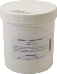 Made in USA - 1,000 g Polishing Compound - Use on Aluminum, Brass, Bronze, Chrome & Steel - Exact Tool & Supply