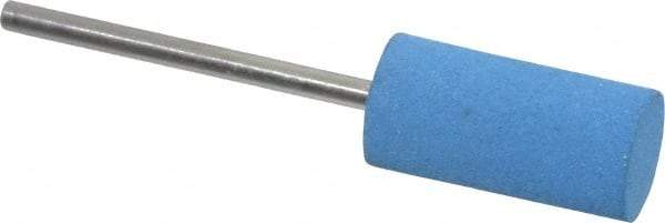 Value Collection - 10mm Max Diam x 20mm Long, Cylinder, Rubberized Point - Medium Grade, Ceramic, Mounted - Exact Tool & Supply