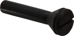 Value Collection - 1/4" Hole, Screw Lock Wheel Mandrel - 2" OAL, 1/4" Max Wheel Width, 3/8" Shank Diam - Exact Tool & Supply