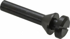 Value Collection - 3/8" Hole, Screw Lock Wheel Mandrel - 2" OAL, 1/2" Max Wheel Width, 3/8" Shank Diam - Exact Tool & Supply