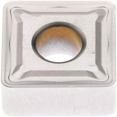 Seco - SNMG434 M5 Grade TP2501 Carbide Turning Insert - Al2O3 Finish, 90° Square, 1/2" Inscr Circle, 3/16" Thick, 1/16" Corner Radius - Exact Tool & Supply