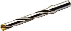 Seco - 22 to 23.99mm Diam, 7xD, 175mm Max Depth, 25mm Shank Diam, 188.5mm Flute, 264.5mm OAL, Replaceable Tip Drill - SD107 Toolholder, Series Crownloc - Exact Tool & Supply
