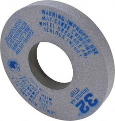 Norton - 12" Diam x 5" Hole x 1-1/2" Thick, H Hardness, 46 Grit Surface Grinding Wheel - Aluminum Oxide, Type 1, Coarse Grade, 2,070 Max RPM, Vitrified Bond, No Recess - Exact Tool & Supply