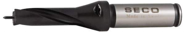 Seco - 19 to 19.99mm Diam, 3xD, 2.36" Max Depth, 3/4" Shank Diam, 2.736" Flute, 5.61" OAL, Replaceable Tip Drill - SD100 Insert, SD103 Toolholder, Series SD103 - Exact Tool & Supply