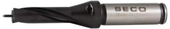 Seco - 14 to 14.99mm Diam, 3xD, 1.97" Max Depth, 5/8" Shank Diam, 2.339" Flute, 5.016" OAL, Replaceable Tip Drill - SD100 Insert, SD103 Toolholder, Series SD103 - Exact Tool & Supply