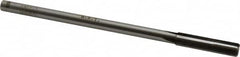 Made in USA - 0.33" Carbide-Tipped 4 Flute Chucking Reamer - Exact Tool & Supply