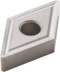 Seco - DNMP432 M1(-36) Grade 883 Carbide Turning Insert - Uncoated, 55° Diamond, 1/2" Inscr Circle, 3/16" Thick, 1/32" Corner Radius - Exact Tool & Supply