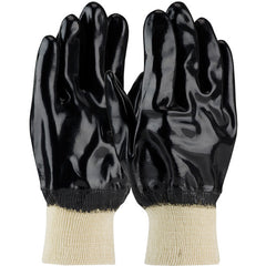 ‎57-8615 Coated Supported Gloves - ChemGrip - Supported Neoprene - Jersey Lined - Black - Smooth - KW - Exact Tool & Supply