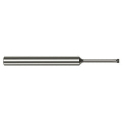 Back Deburring Mill - 0.1150″ Head Diameter × 0.5620″ (9/16″) Neck Length × 45° per side Carbide Back Deburring Mill, 5 Flutes - Exact Tool & Supply