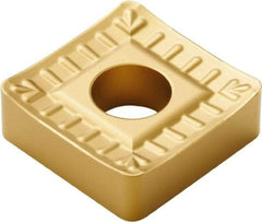 Seco - SNMM644 R4 Grade TP40 Carbide Turning Insert - TiC/TiCN/TiN Finish, 90° Square, 3/4" Inscr Circle, 1/4" Thick, 1/16" Corner Radius - Exact Tool & Supply
