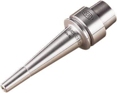 Seco - 4mm Hole Diam, HSK40E Taper Shank Shrink Fit Tool Holder & Adapter - 3.937" Projection, 0.393" Nose Diam, 0.59" Clamping Depth, Through Coolant - Exact Tool & Supply