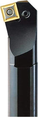 Seco - 48mm Min Bore Diam, 400mm OAL, 40mm Shank Diam, S-PSKN Indexable Boring Bar - 58mm Max Bore Depth, SN.. 1204.. Insert, Pin Lock Assembly Holding Method - Exact Tool & Supply