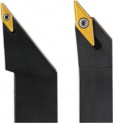Seco - SVAB, Left Hand Cut, 90° Lead Angle, 16mm Shank Height x 16mm Shank Width, Neutral Rake Indexable Turning Toolholder - 100mm OAL, VB..1604.., VCG..1604.. Insert Compatibility, Series Screw Lock - Exact Tool & Supply