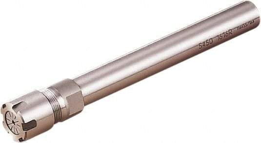 Seco - 0.019" to 0.275" Capacity, Straight Shank, ER12 Collet Chuck - 5.905" OAL, 14mm Shank Diam - Exact Tool & Supply