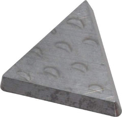Seco - TPG322 Grade 883 Carbide Turning Insert - Uncoated, 60° Triangle, 3/8" Inscr Circle, 1/8" Thick, 1/32" Corner Radius - Exact Tool & Supply