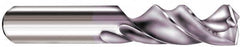 SGS - 0.368" 145° Spiral Flute Solid Carbide Screw Machine Drill Bit - Exact Tool & Supply