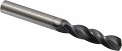SGS - 3/8" 145° Spiral Flute Solid Carbide Screw Machine Drill Bit - Exact Tool & Supply