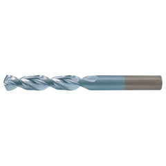 #1 RHS / RHC HSS-CO 8% (M42) 135 Degree Split Point Q-Cobalt Wide Land Parabolic Drill - TiCN - Exact Tool & Supply