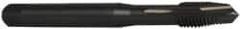 OSG - M10x1.50 Metric Coarse, 3 Flute, Oxide Finish, Vanadium High Speed Steel Spiral Point Tap - Plug Chamfer, Right Hand Thread, 100mm OAL, 1-1/4" Thread Length, 0.381" Shank Diam, 6H Class of Fit, Series 259 - Exact Tool & Supply