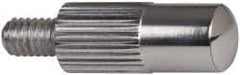 Mitutoyo - #4-48, 5mm Ball Diam, Carbide Shell Contact Point - 1/2" Contact Point Length, Use with AGD 1,2,3,4 - Exact Tool & Supply