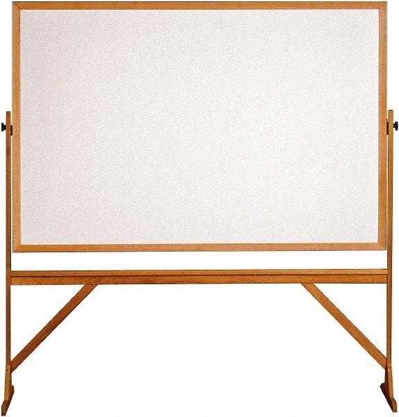 Ghent - 78" High x 77" Wide Reversible Dry Erase Board - Acrylate, 23-1/2" Deep - Exact Tool & Supply