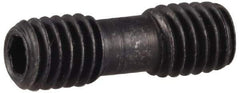 Seco - Differential Screw for Indexables - 3/8-24 Thread, Industry Std XNS-610, For Use with Clamps - Exact Tool & Supply