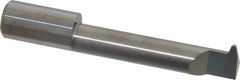 Accupro - 2" Cutting Depth, 6 Max TPI, 0.49" Diam, Acme Internal Thread, Solid Carbide, Single Point Threading Tool - Bright Finish, 3" OAL, 1/2" Shank Diam, 0.12" Projection from Edge, 29° Profile Angle - Exact Tool & Supply
