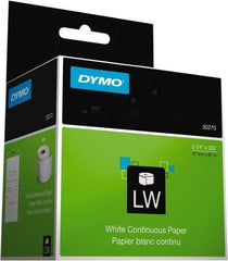Dymo - 2-7/16" Wide x 3,600" Long, White Receipt Paper - For DYMO LabelWriter Printers - Exact Tool & Supply