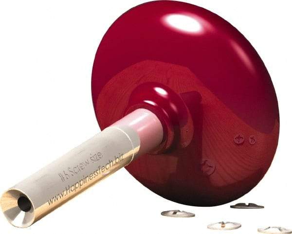 Value Collection - 0.438" OD Push-On Retainer Tool for #6 - 3-1/2" OAL, 2-1/2" Deep, #6 Screw Size - Exact Tool & Supply