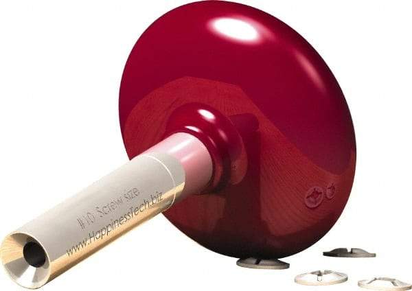 Value Collection - 1/2" OD Push-On Retainer Tool for #10 & 5mm - 3-1/2" OAL, 2-1/2" Deep, #10, M5 Screw Size - Exact Tool & Supply