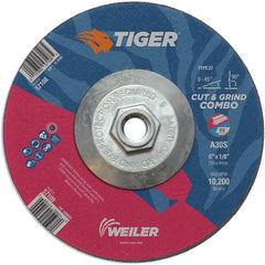6X1/8 A30S A/O T27 COMBO WHEEL - Exact Tool & Supply