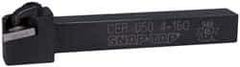 Seco - External Thread, Right Hand Cut, 1/2" Shank Width x 1/2" Shank Height Indexable Threading Toolholder - 4" OAL, 16ER Insert Compatibility, CE Toolholder, Series Snap Tap - Exact Tool & Supply