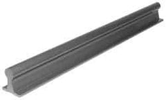 Pacific Bearing - 1-1/4" Shaft Diam, 2-1/2" Base Width, Ceramic Coated, Aluminum Shaft, Aluminum Rail, Round Shaft Assemblies - 0.343" Mounting Hole Diam, 9" Long - Exact Tool & Supply