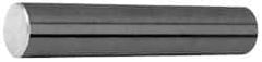 Pacific Bearing - 3/8" Diam, 2' Long, 6061-T6 Ceramic Coated Aluminum Feather Round Linear Shafting - 70C Hardness - Exact Tool & Supply