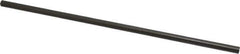 Pacific Bearing - 1/2" Diam, 18" Long, 6061-T6 Ceramic Coated Aluminum Feather Round Linear Shafting - 70C Hardness - Exact Tool & Supply