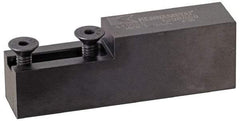 Kennametal - 411 VRS, Right Hand Cut, 1" Shank Height x 1" Shank Width, Neutral Rake Indexable Turning Toolholder - 6" OAL, R..V23 Insert Compatibility, Series V-Bottom Round - Exact Tool & Supply