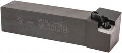 Seco - MCLN, Left Hand Cut, -5° Lead Angle, 1-1/2" Shank Height x 1-1/2" Shank Width, Negative Rake Indexable Turning Toolholder - 7" OAL, CN..64. Insert Compatibility, Series Multiple Lock - Exact Tool & Supply