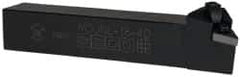 Seco - MDJN, Left Hand Cut, -3° Lead Angle, 1" Shank Height x 1" Shank Width, Negative Rake Indexable Turning Toolholder - 6" OAL, DN..43. Insert Compatibility, Series Multiple Lock - Exact Tool & Supply