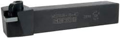 Seco - MSRN, Right Hand Cut, 15° Lead Angle, 1" Shank Height x 1" Shank Width, Negative Rake Indexable Turning Toolholder - 6" OAL, SN..43. Insert Compatibility, Series Multiple Lock - Exact Tool & Supply