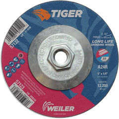 5X1/4 A24R A/O T27 GRIND WHEEL - Exact Tool & Supply