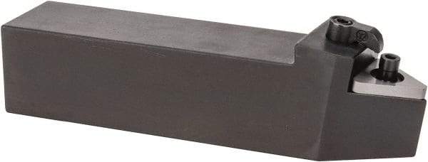 Seco - MTEN, Neutral Cut, 0° Lead Angle, 1-1/2" Shank Height x 1-1/2" Shank Width, Negative Rake Indexable Turning Toolholder - 7" OAL, TN..66. Insert Compatibility, Series Multiple Lock - Exact Tool & Supply