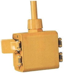 Woodhead Electrical - 1 Gang, Rectangle Outlet Box - 4" Overall Height x 4" Overall Width, Weather Resistant - Exact Tool & Supply