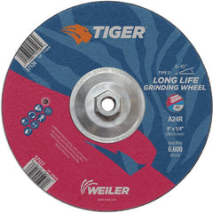 9X1/4 A24R A/O T27 GRINDING WHEEL - Exact Tool & Supply